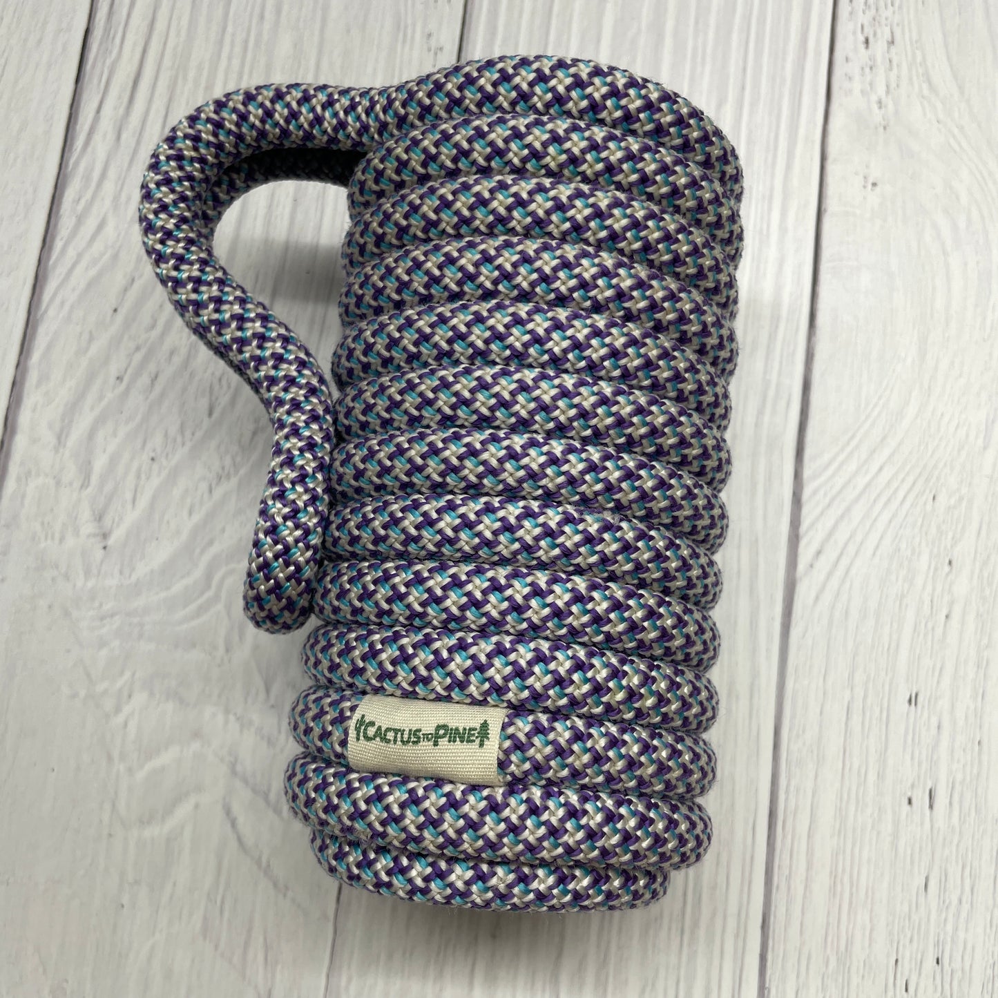 Peek a Blue Purple Middle Mark | Skinny Can Cozie
