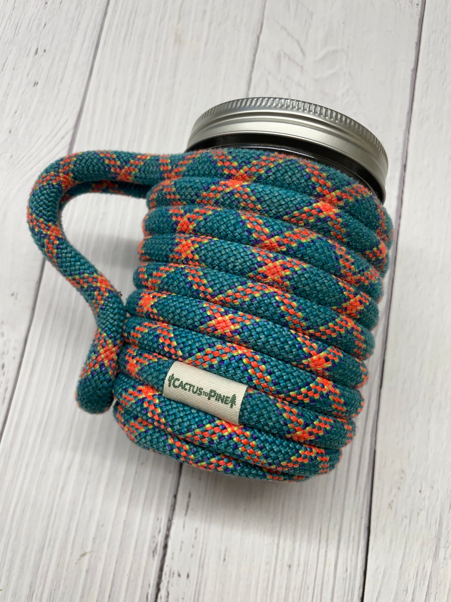 Pint Jar Cozie | Mesa Blue