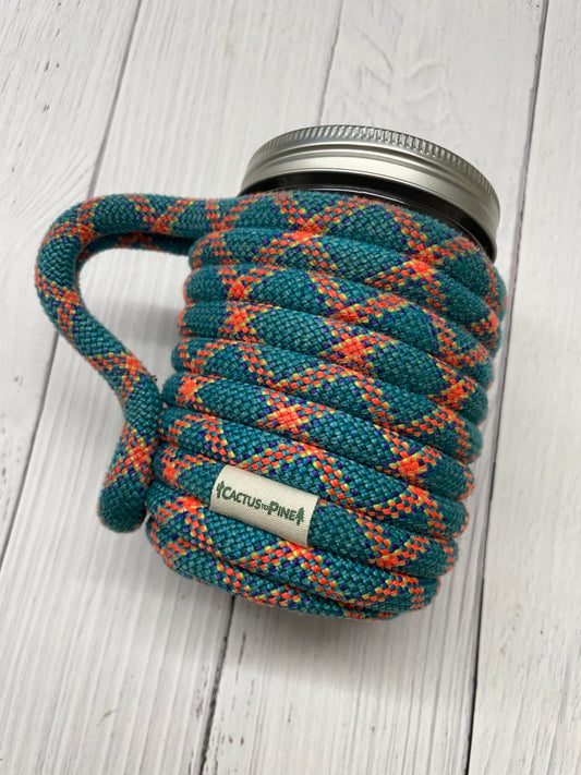 Pint Jar Cozie | Mesa Blue