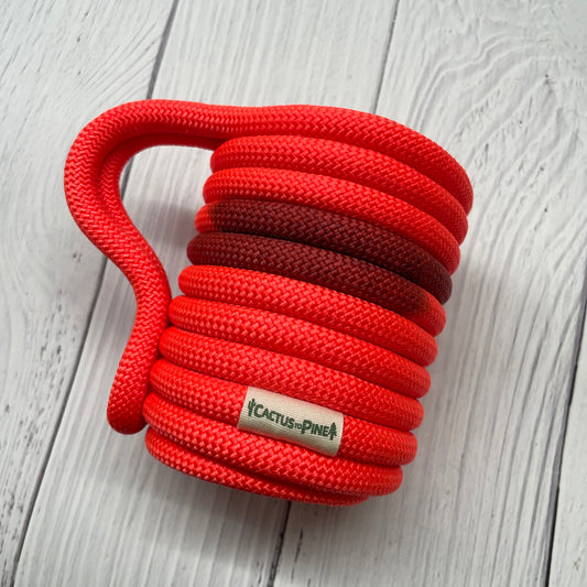 Standard Can Cozie | Neon Coral Middle Mark