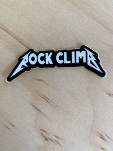 Rock Climb Rock On Sticker